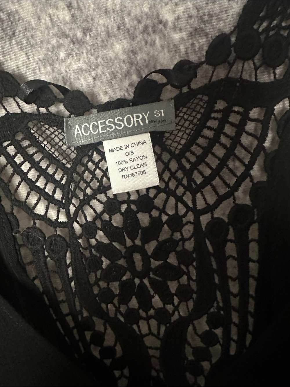 Black Flowy Razorback Dress - Picture 4 of 4
